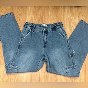 Happy Grey Cargo Jeans